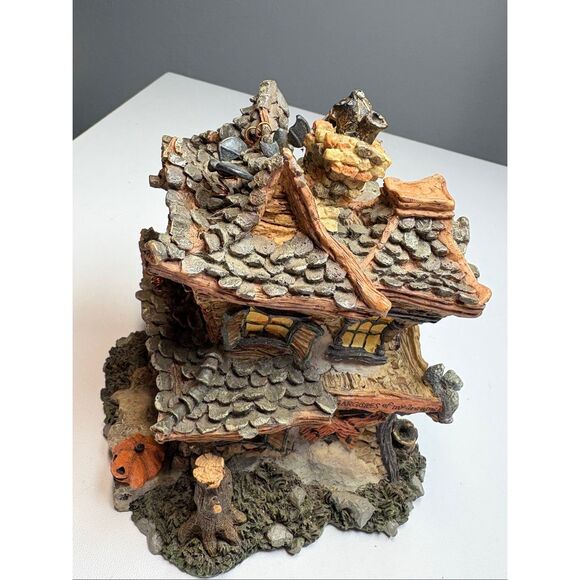 Boyds Bearly Built Villages Punky Boobear"s Haunted Halloween House #19012 Town - Picture 5 of 11